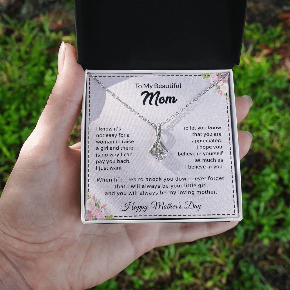 To My Beautiful Mom | Alluring Beauty necklace