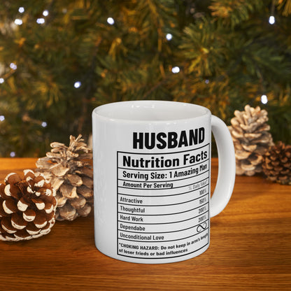 To My Husband | Ceramic Mug, (11oz, 15oz)