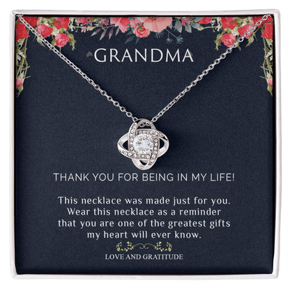 Grandma | Love Knot Necklace