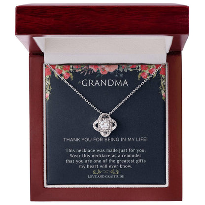 Grandma | Love Knot Necklace